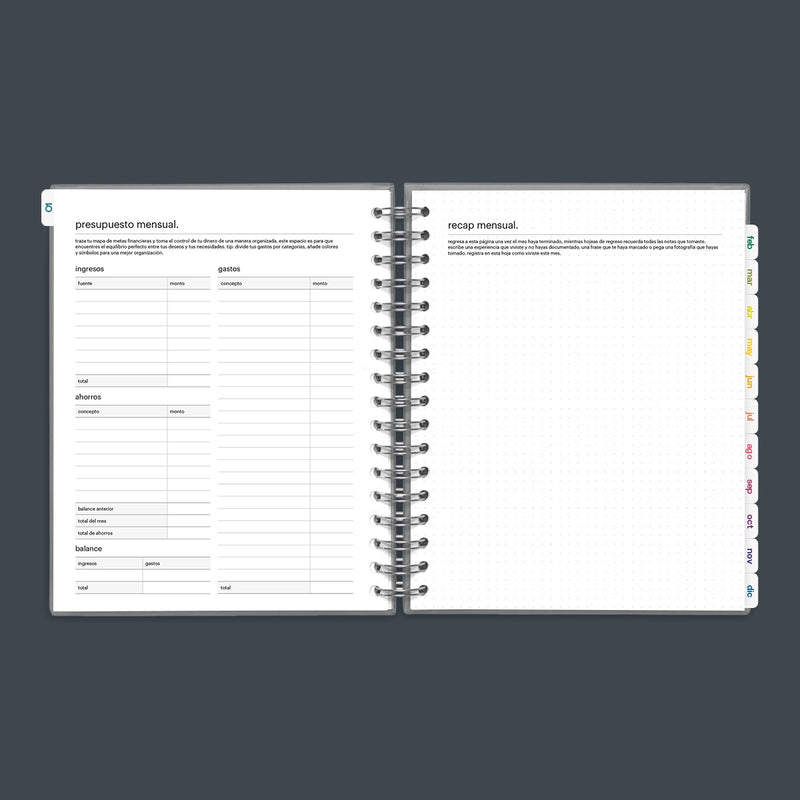Agenda 2024 Charcoal Hard Cover