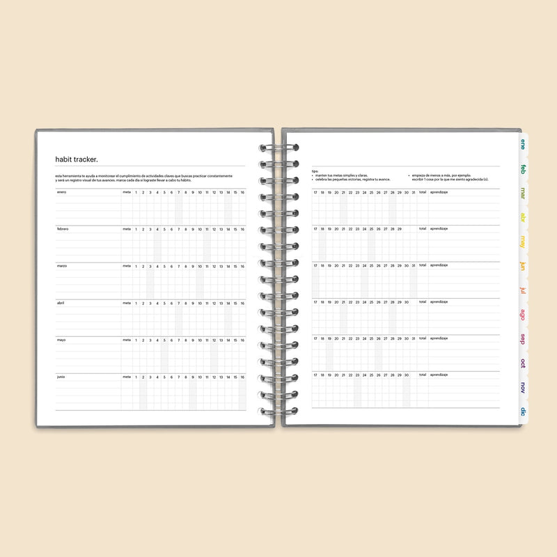 Agenda 2024 Cream Hard Cover