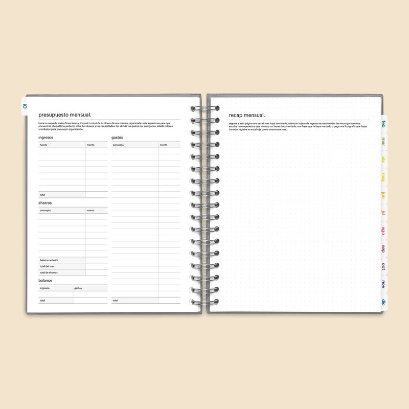 Agenda 2024 Cream Hard Cover