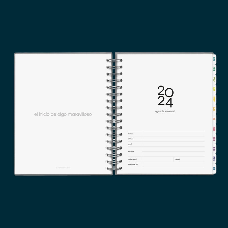 Agenda 2024 Midnight Hard Cover
