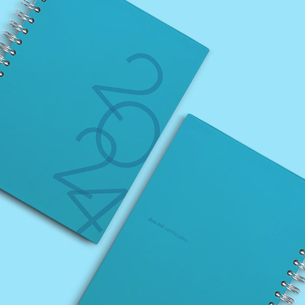 Agenda 2024 Ocean Hard Cover