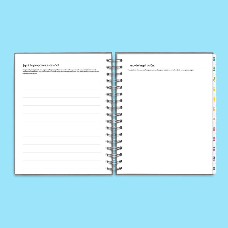 Agenda 2024 Ocean Hard Cover