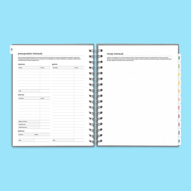 Agenda 2024 Ocean Hard Cover
