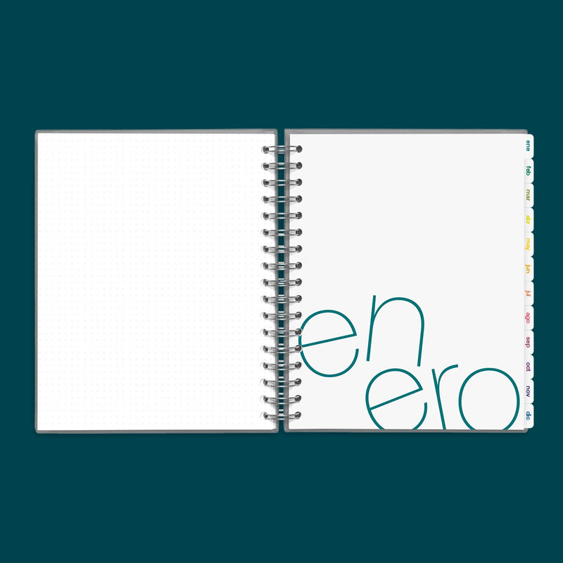 Agenda 2024 Teal Hard Cover