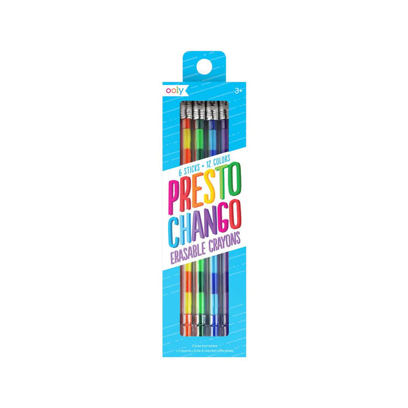 Ooly Crayones Borrables Presto Chango