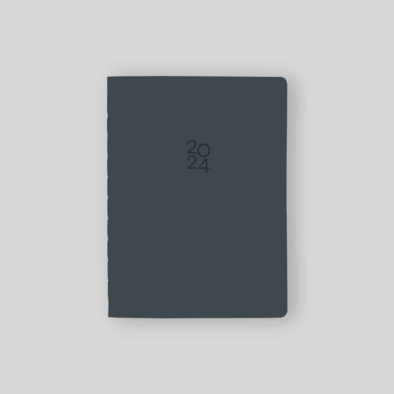 Agenda 2024 Charcoal Soft Touch