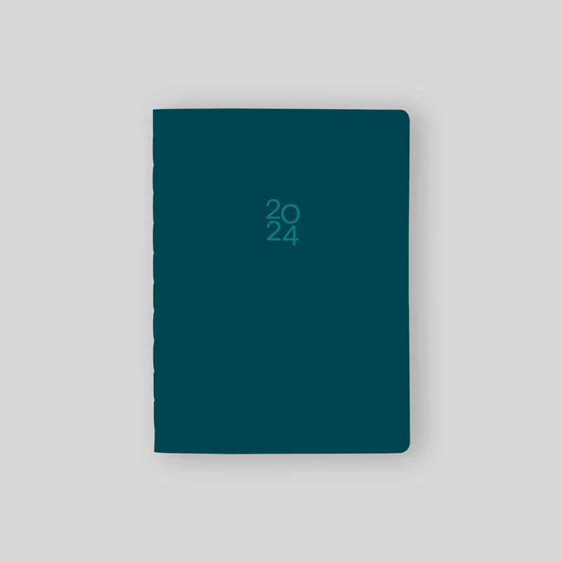 Agenda 2024 Teal Soft Touch