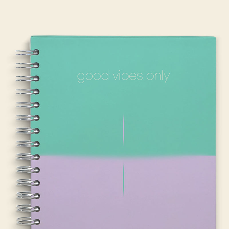 Agenda 2025 Good Vibes Only Hard Cover