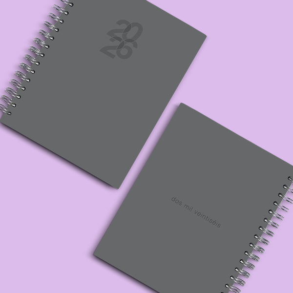 Agenda 2026 Ceniza Hard Cover