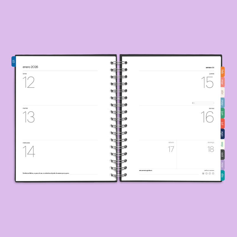 Agenda 2026 Ceniza Hard Cover