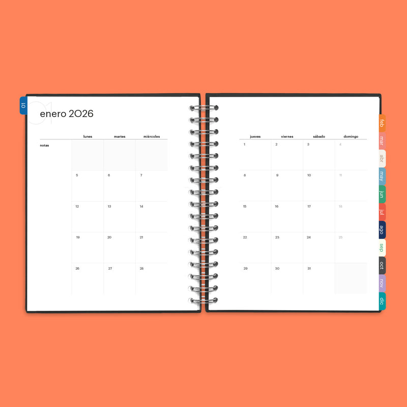 Agenda 2026 Cielo Hard Cover