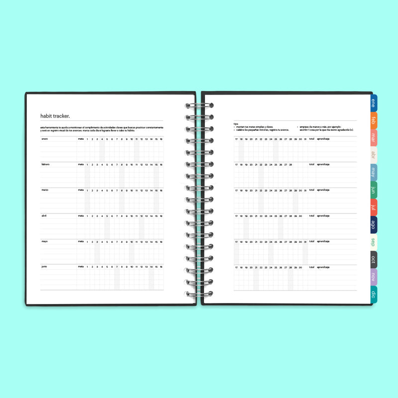 Agenda 2026 Granate Hard Cover