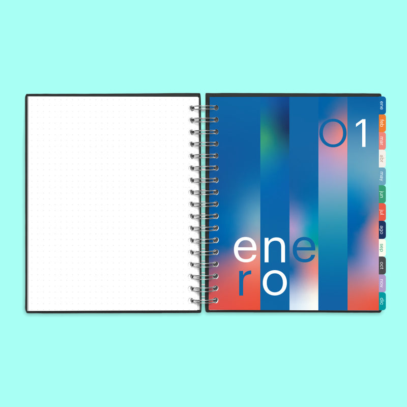 Agenda 2026 Granate Hard Cover