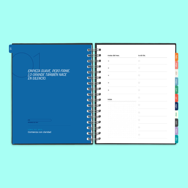 Agenda 2026 Granate Hard Cover