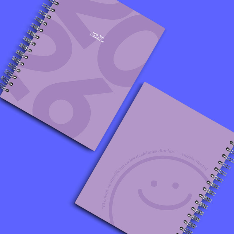 Agenda 2026 Onda Lila Hard Cover