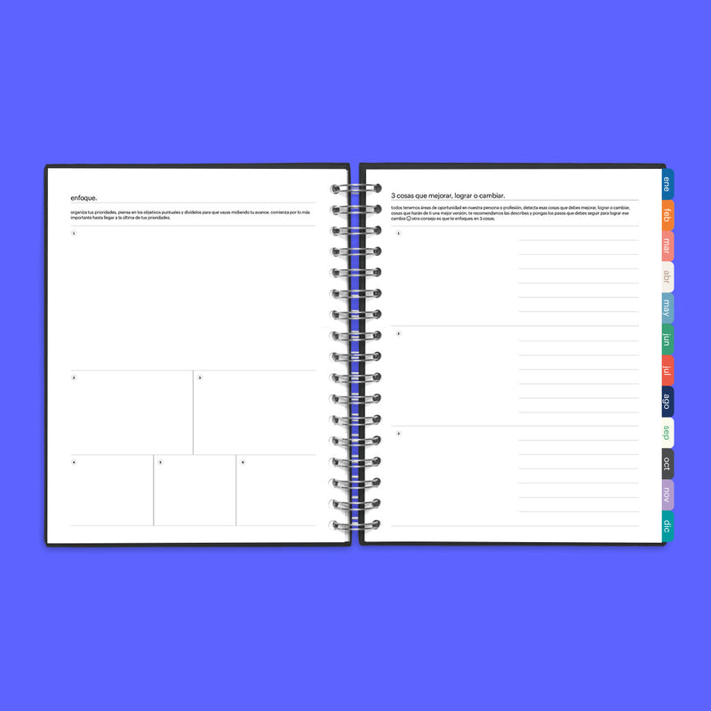 Agenda 2026 Onda Lila Hard Cover