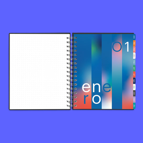 Agenda 2026 Onda Lila Hard Cover