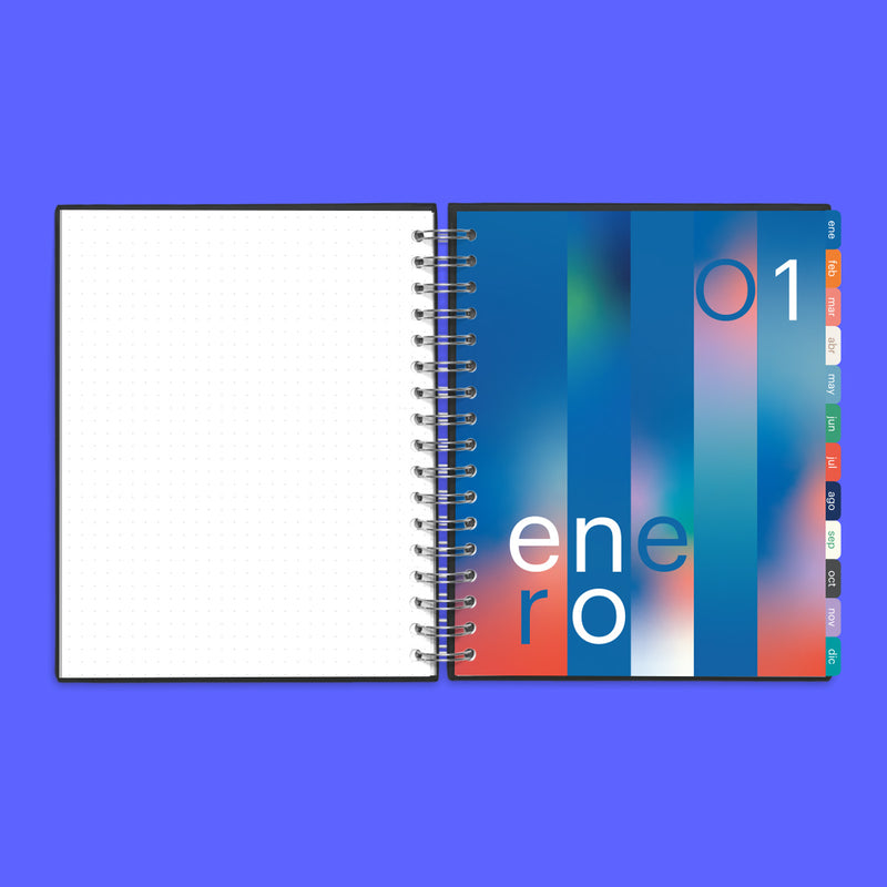 Agenda 2026 Onda Lila Hard Cover