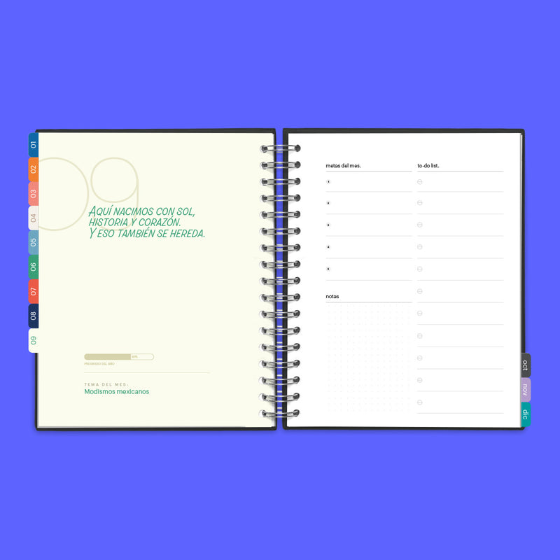 Agenda 2026 Onda Lila Hard Cover
