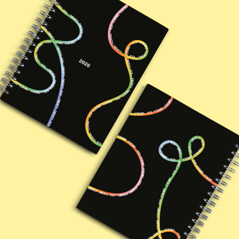 Agenda 2026 Ondular Hard Cover