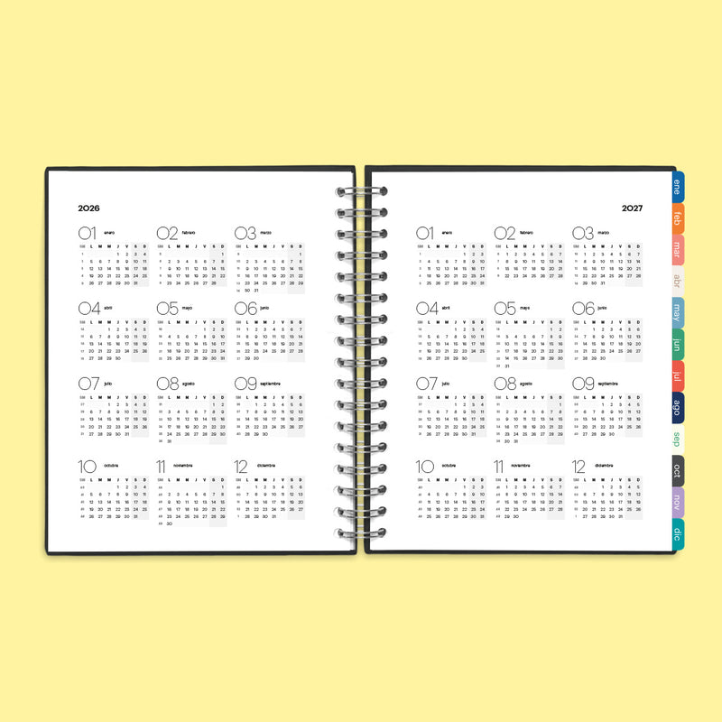 Agenda 2026 Ondular Hard Cover