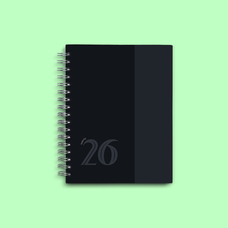 Agenda 2026 Onyx Hard Cover