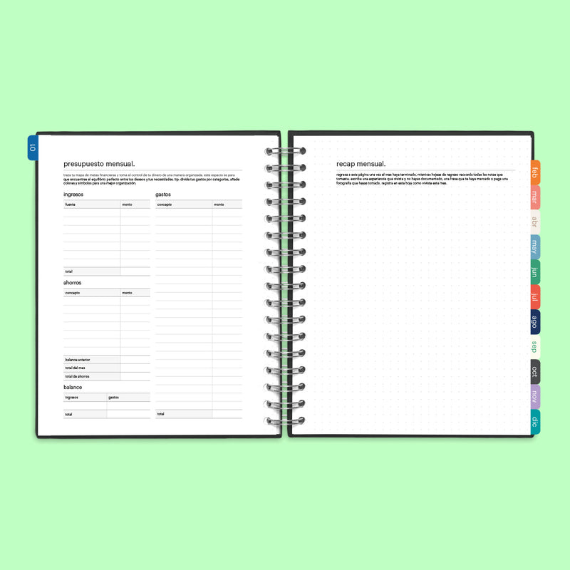 Agenda 2026 Onyx Hard Cover