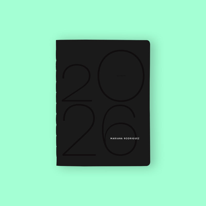 Agenda 2026 B&W Personalizable