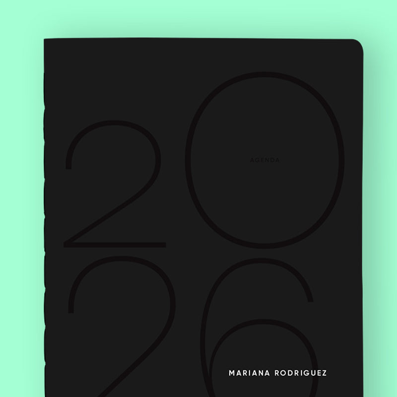 Agenda 2026 B&W Personalizable