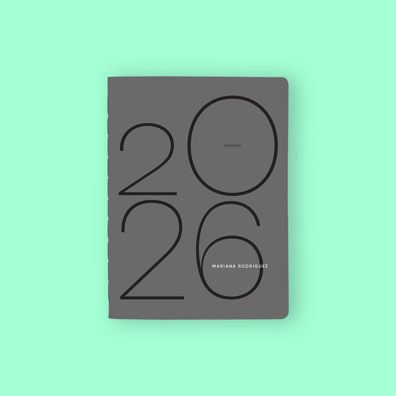 Agenda 2026 B&W Personalizable