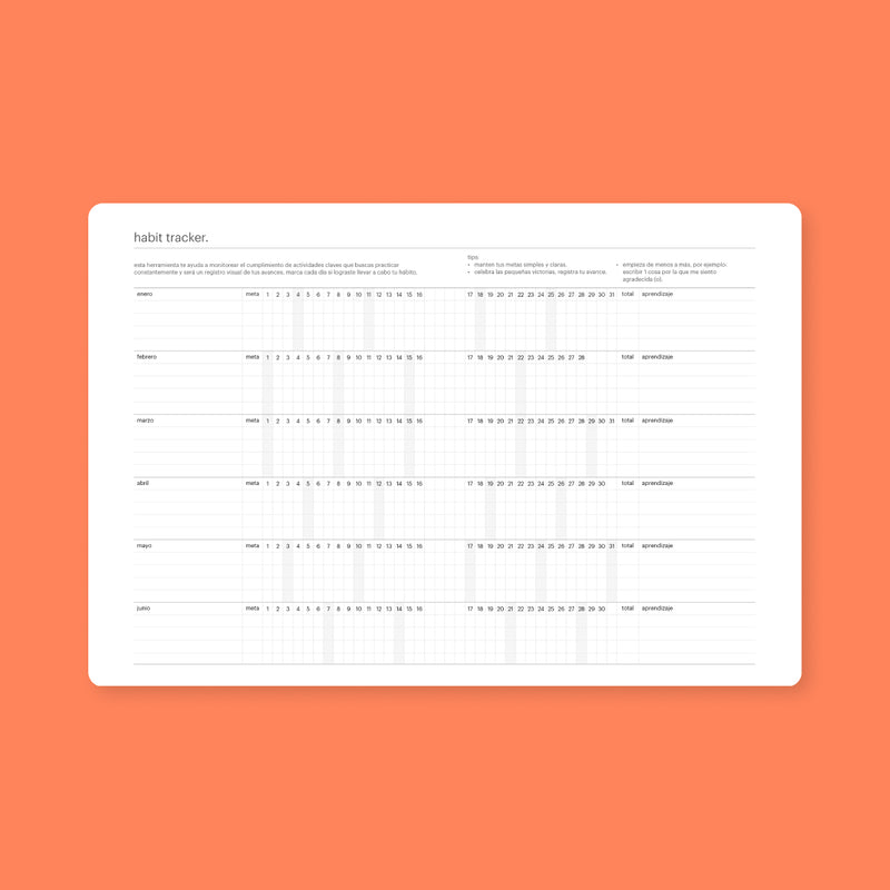 Agenda 2026 Cedro Personalizable