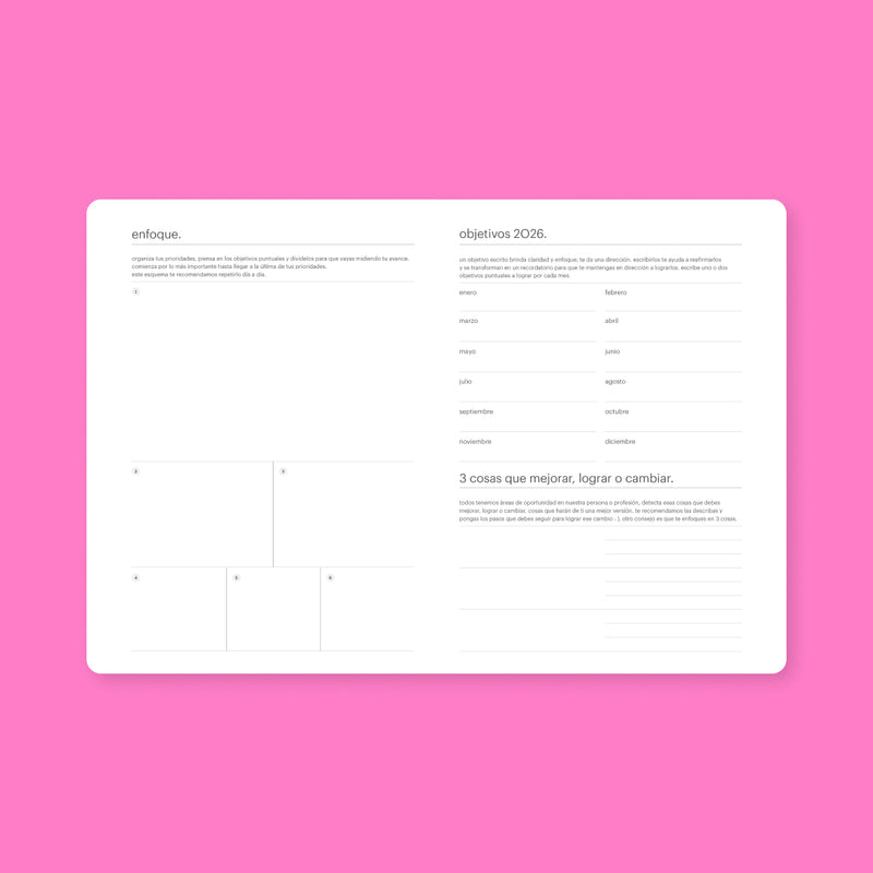 Agenda 2026 Chroma Personalizable