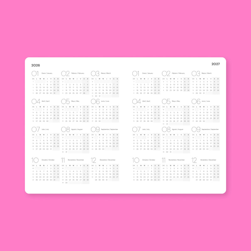 Agenda 2026 Chroma Personalizable