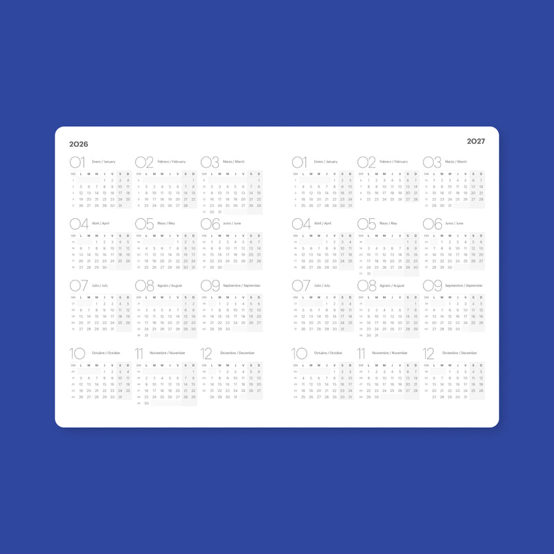 Agenda 2026 Mosaico
