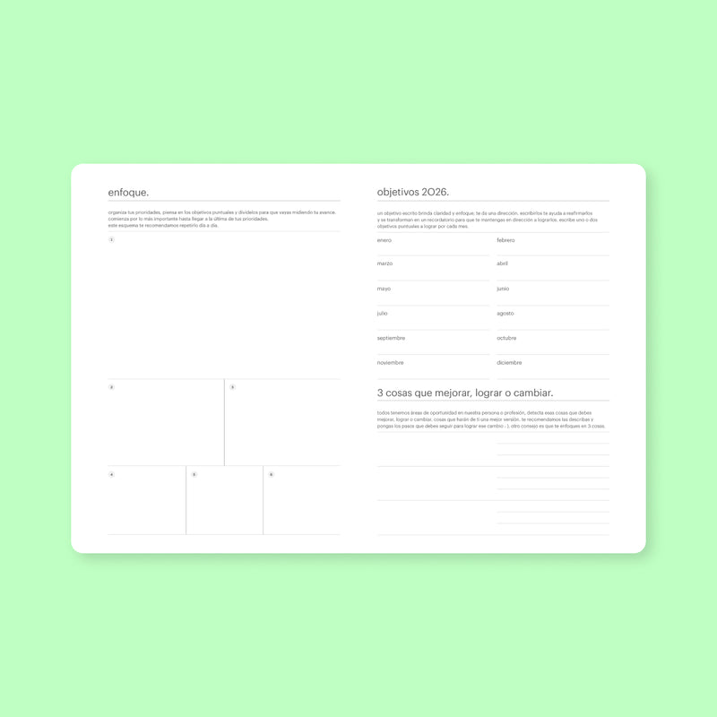 Agenda 2026 Onyx Soft Touch