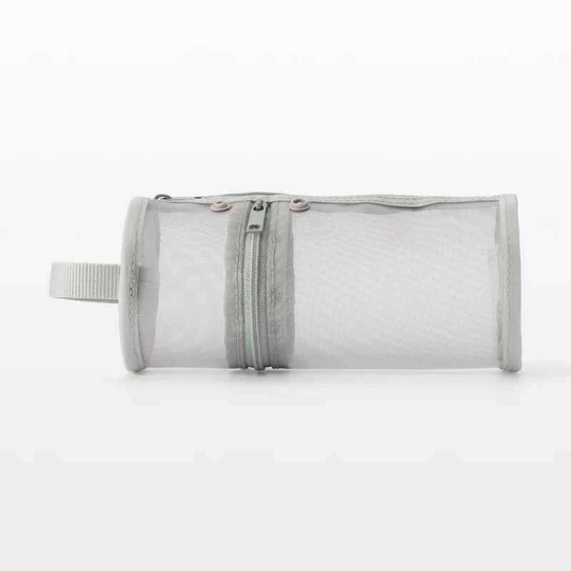Muji - Nylon Mesh Vertical/Horizontal Pen Case