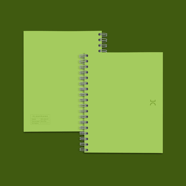 Libreta Planorama Soft Cover- Verde
