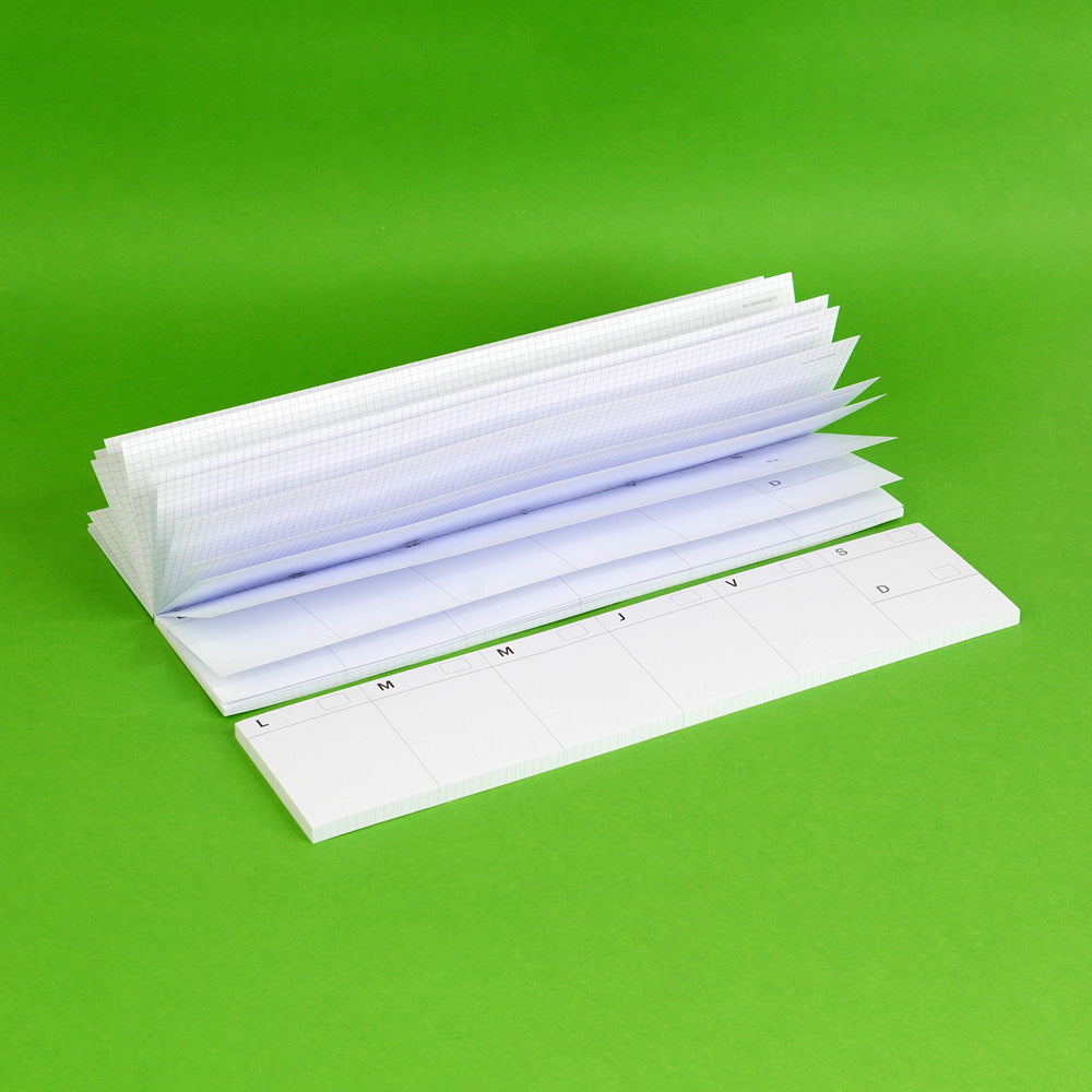 Weekly planning pad la libreter a