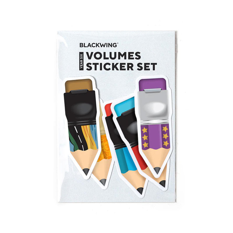 Blackwing Volumes Sticker Set Año 6