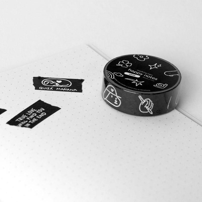 Washi Tape Pop Black