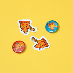 Sticker Pizza Love