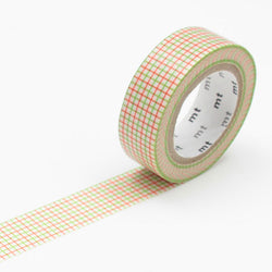 MT Washi Tape Hougan Green x Orange