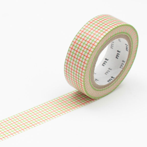 MT Washi Tape Hougan Green x Orange