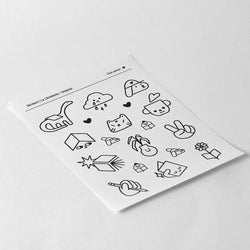 Pop Stickers 2 pack